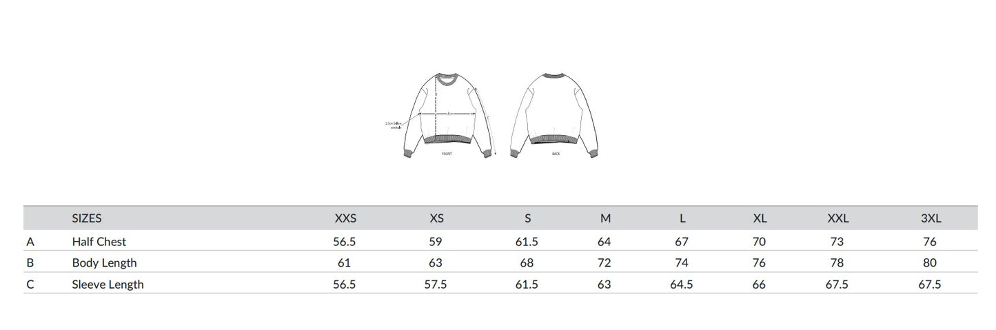 Sweater "OPROER" - Black Oversized