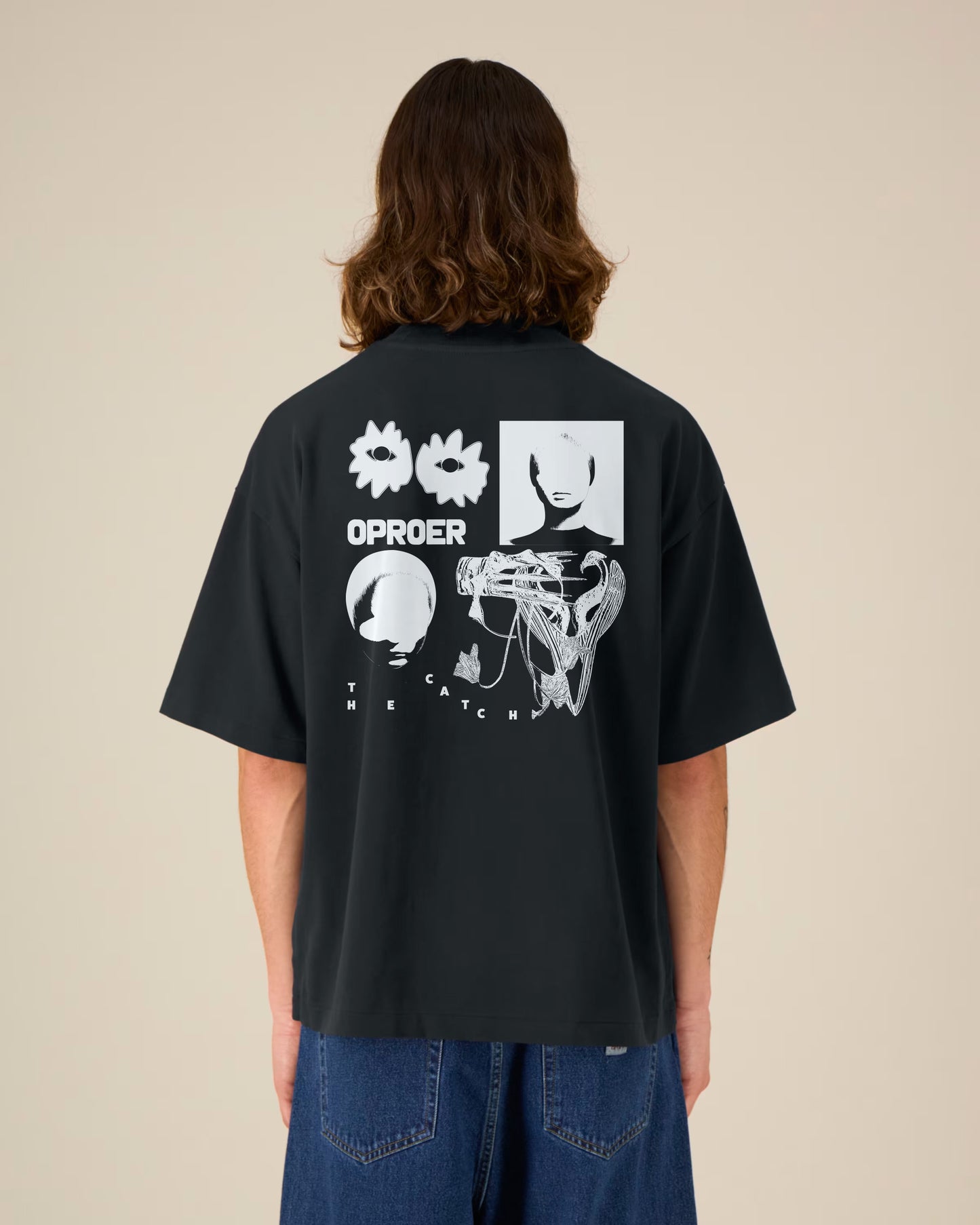 T-shirt "The Catch" - Black